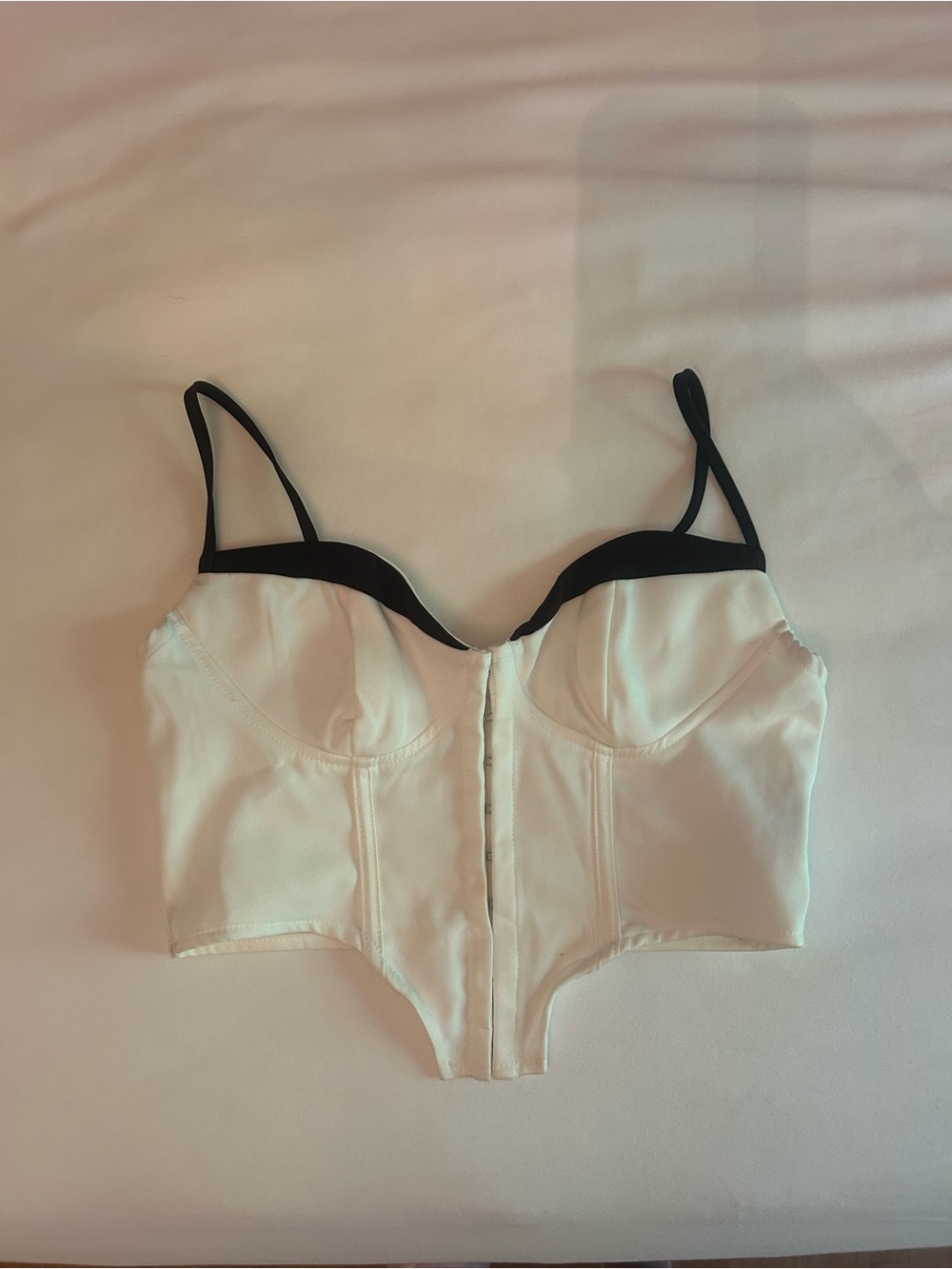 White Bustier Top